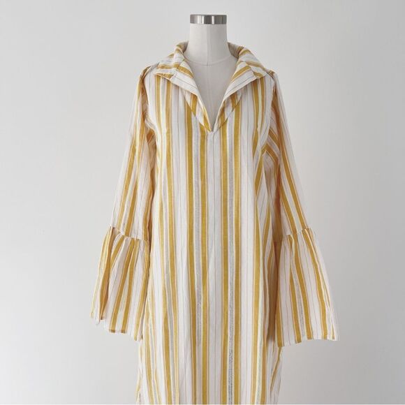 New Mille JACQUELINE DRESS IN CITRUS STRIPE Size M - Picture 7 of 16